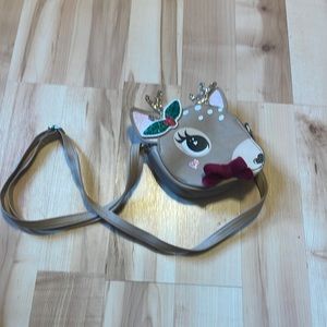 Miss Gwen’s OMG accessories reindeer purse, VGUC